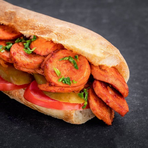 ساندویچ هندی نان فرانسوی