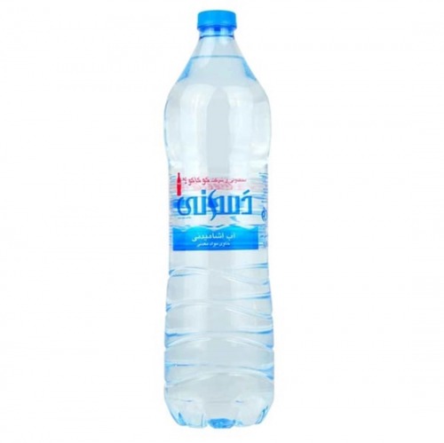 آب معدنی بزرگ ۱.۵ لیتری